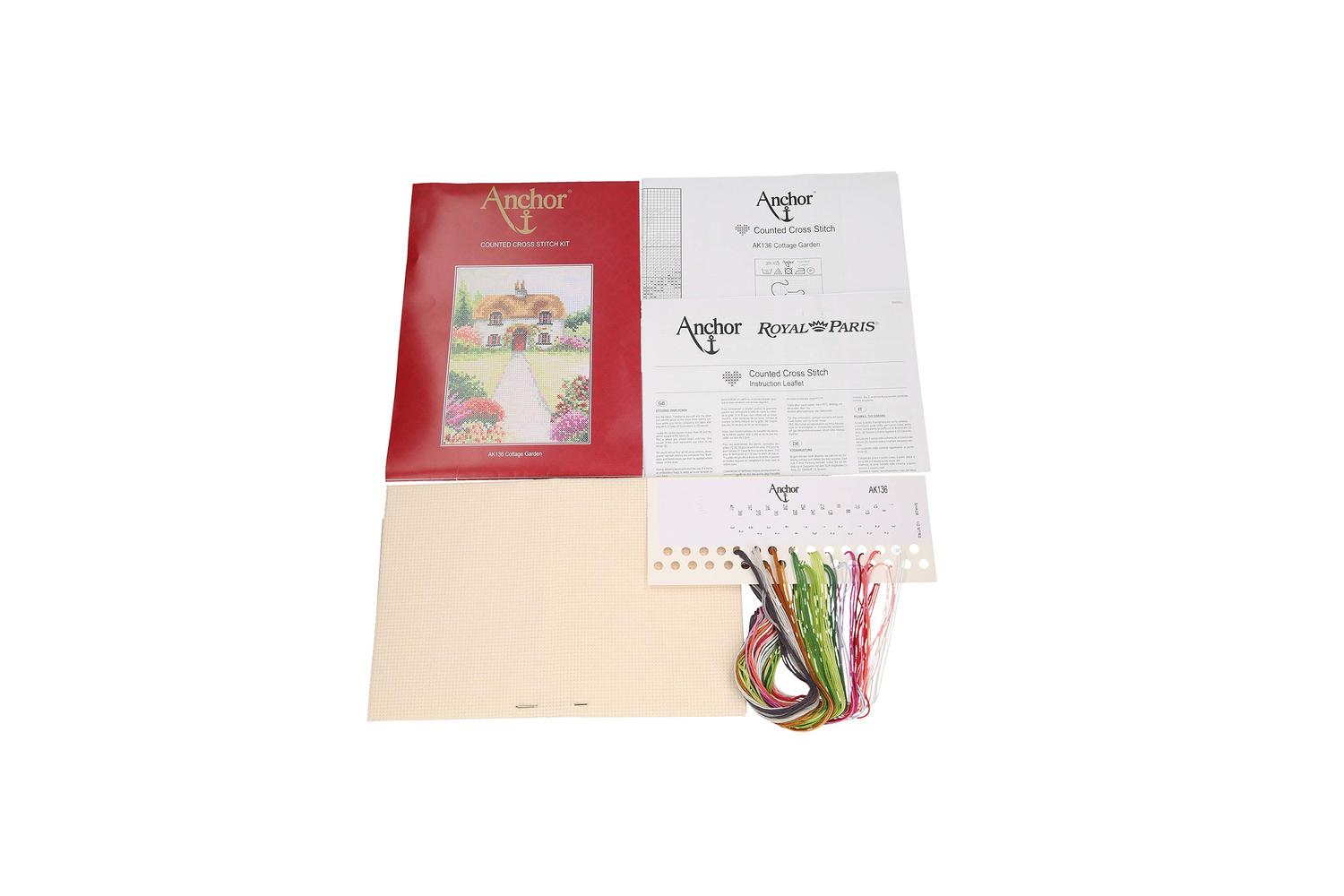 Anchor Gro-ak136 - Cottage Garden Kit - Counted Cross Stitch-4