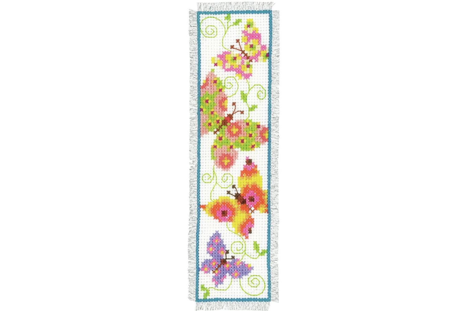 Vervaco Gro-pn-0021727 - Bmark Bflies I - Counted Cross Stit