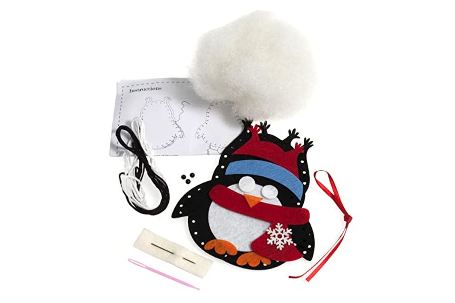 Trimits Gro-gck004 - Felt Kit Penguin - Felt Decoration Kit-2