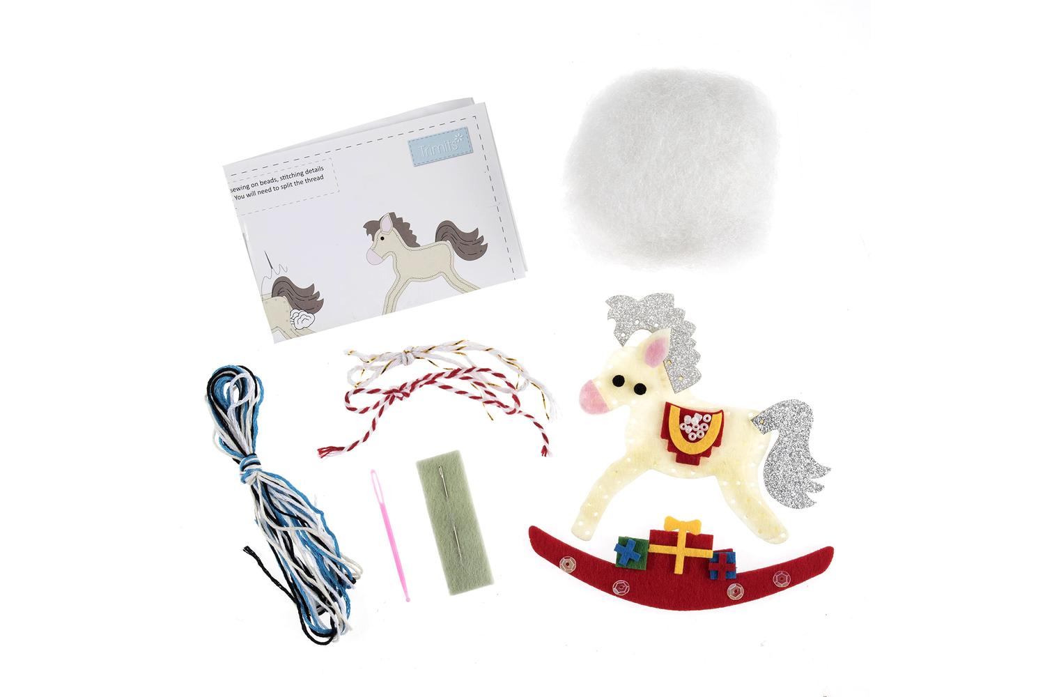 Trimits Gro-gck103 - Felt Kit Rhorse - Felt Decoration Kit C-2