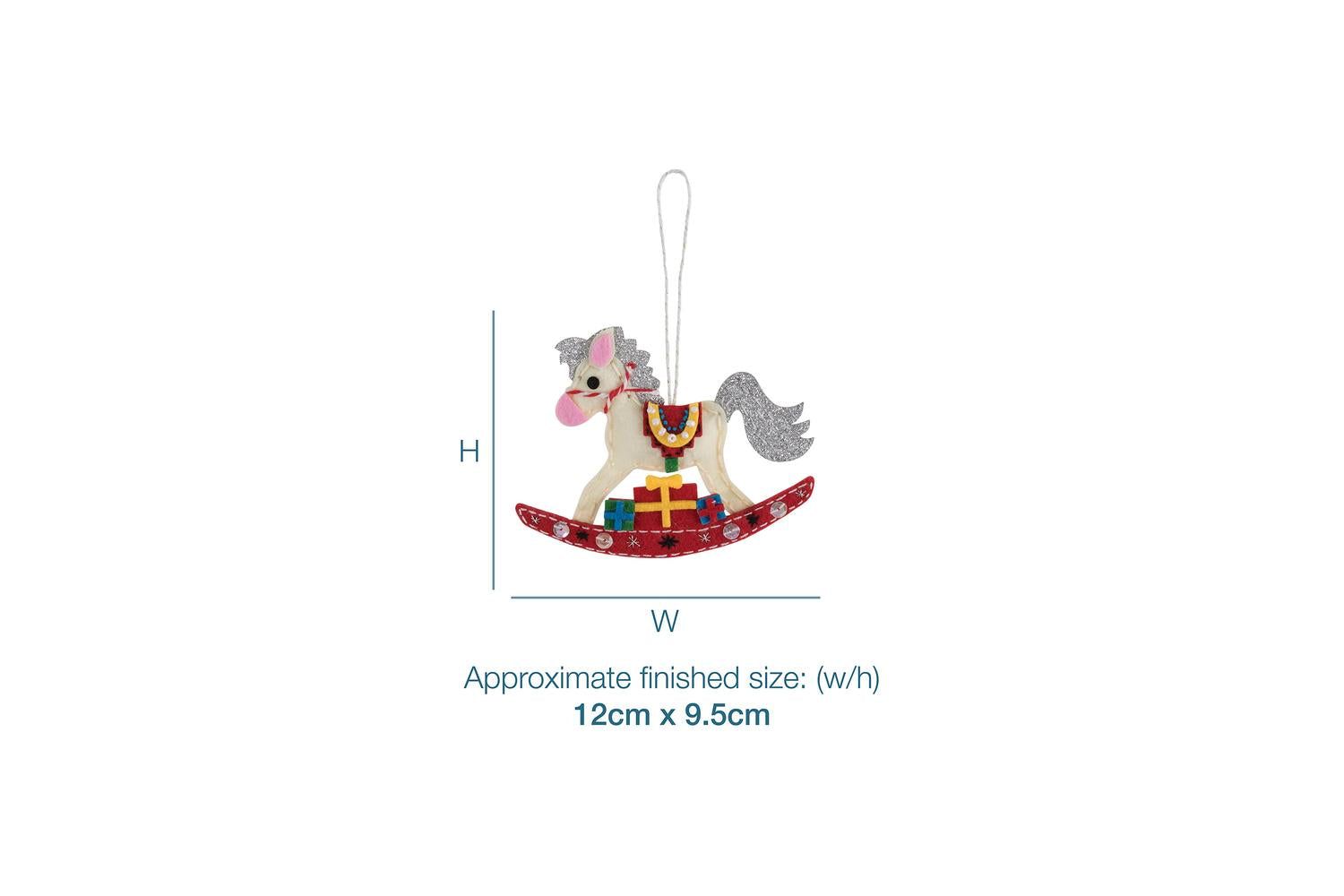 Trimits Gro-gck103 - Felt Kit Rhorse - Felt Decoration Kit C-4