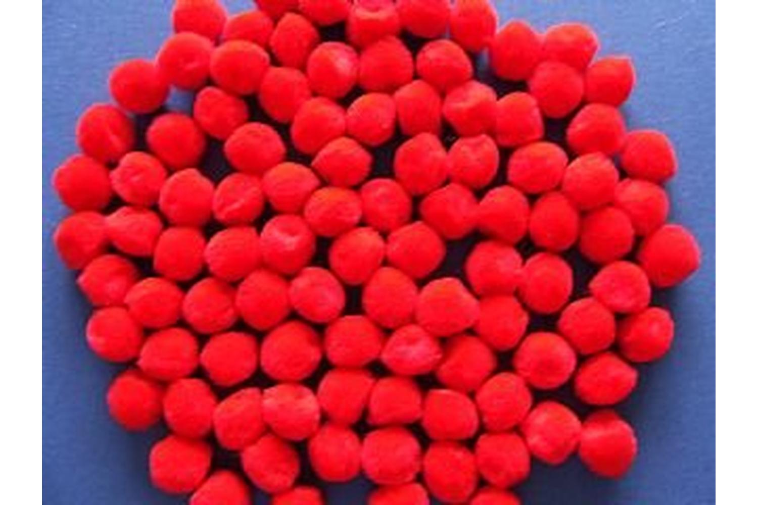 Trimits Gro-pp2r - Pom-poms 12in Pk100 - Pom Poms 13cm Red P