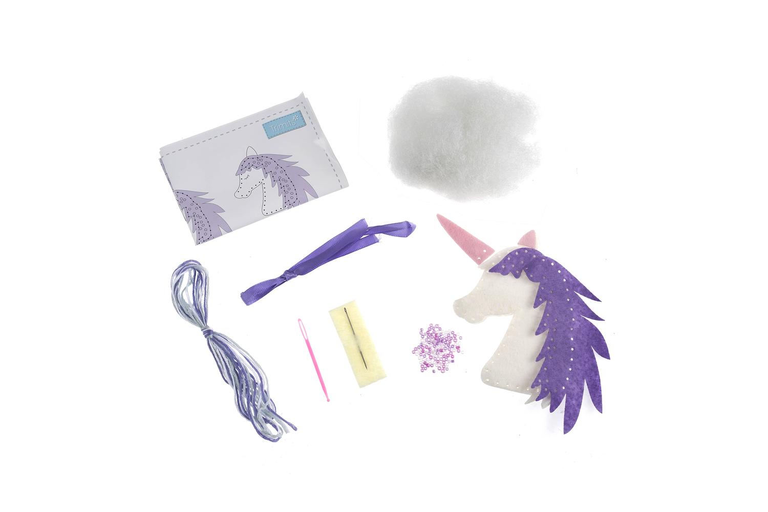 Trimits Gro-gck036 - Felt Kit Unicorn - Felt Decoration Kit-2