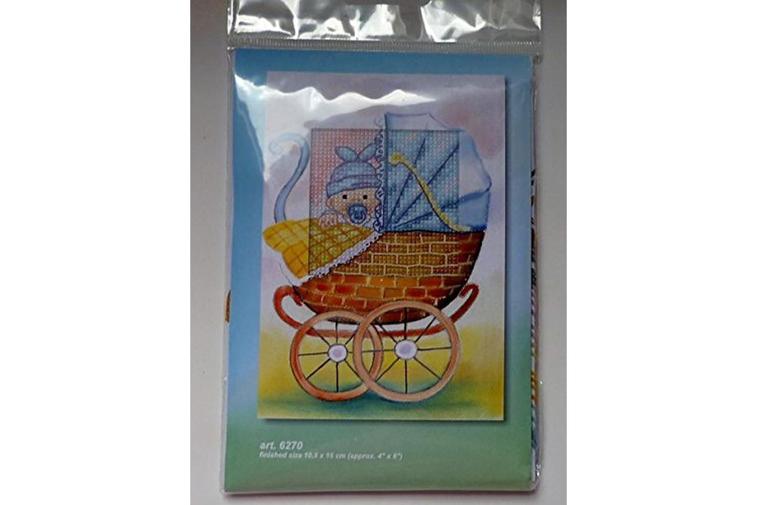 Orchidea Gro-orc.6270 - Gcard Bday Boy - Counted Cross Stitc