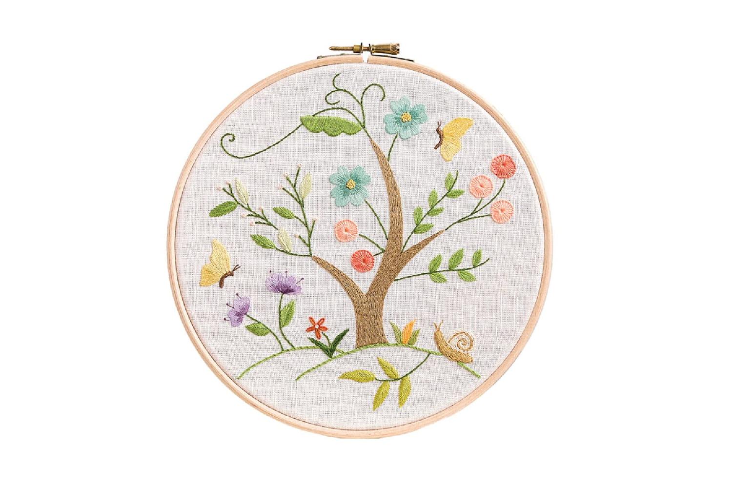 Anchor Gro-dcf008 - Aurora Bird Hoop - Embroidery Kit Aurora