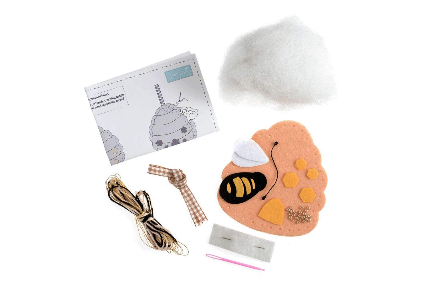 Trimits Gro-gck059 - Felt Kit Bee Hive - Felt Decoration Kit-3