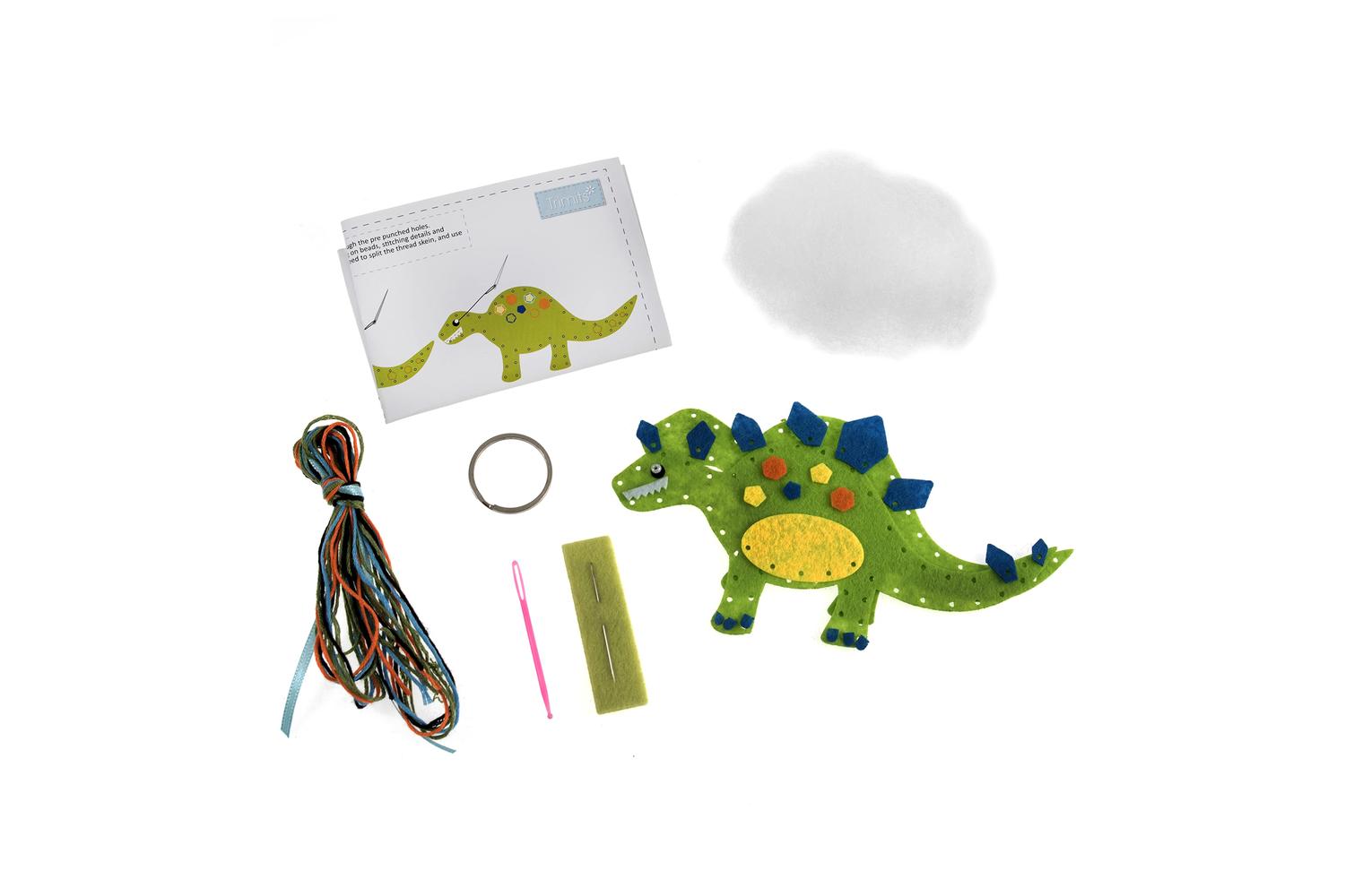 Trimits Gro-gck082 - Felt Kit Dinosaur - Felt Decoration Kit-2