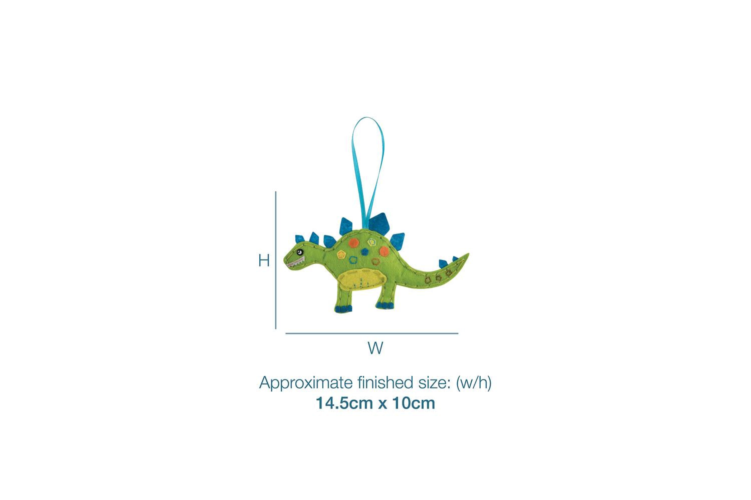 Trimits Gro-gck082 - Felt Kit Dinosaur - Felt Decoration Kit-3