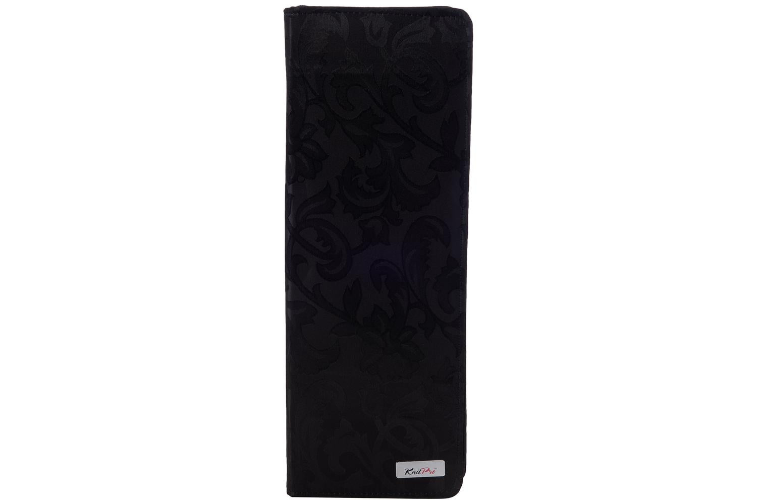 Knitpro Gro-kp10742 - Fabric Knitting Pin Case Black Jacquar