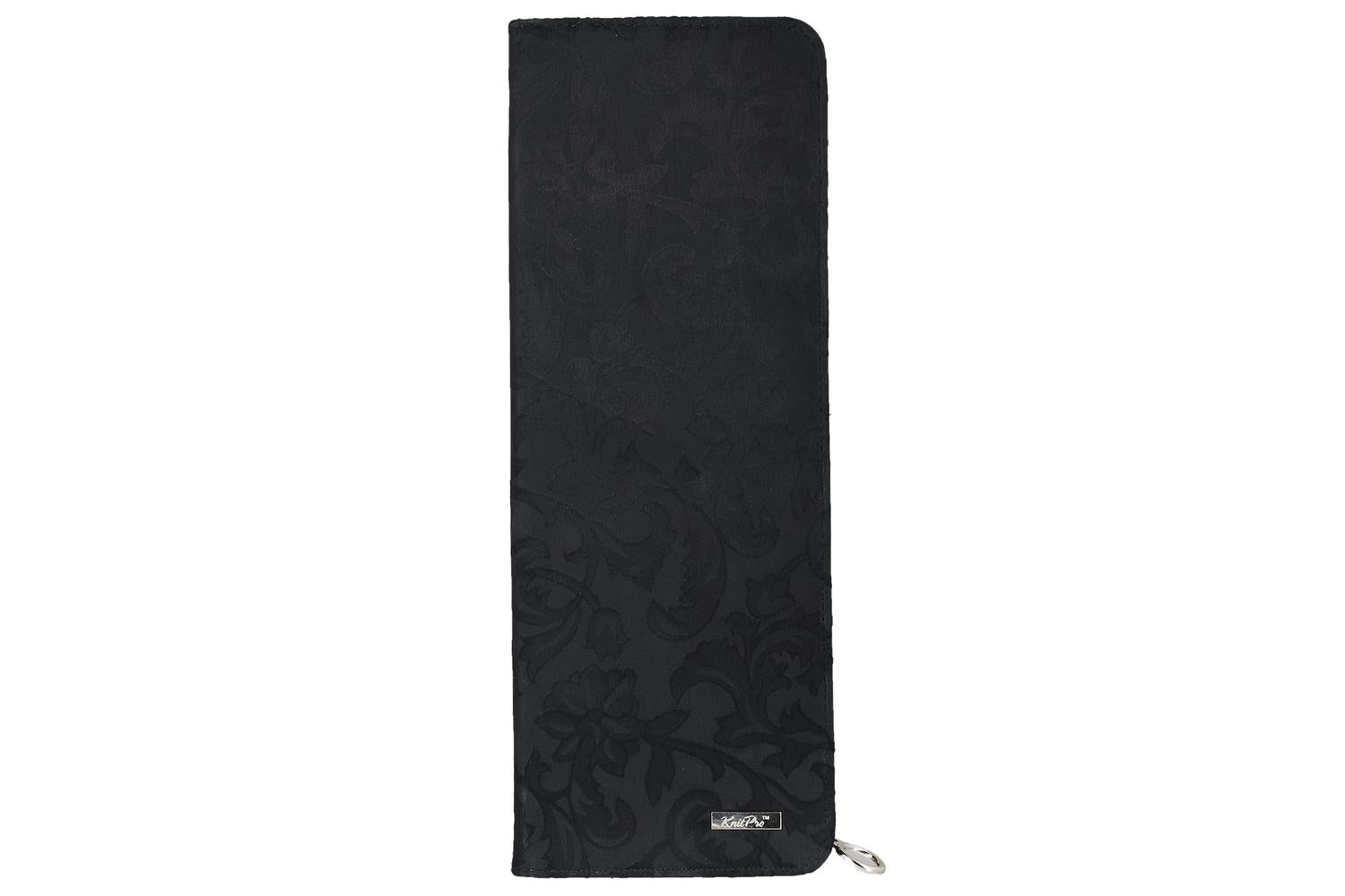 Knitpro Gro-kp10742 - Fabric Knitting Pin Case Black Jacquar-2