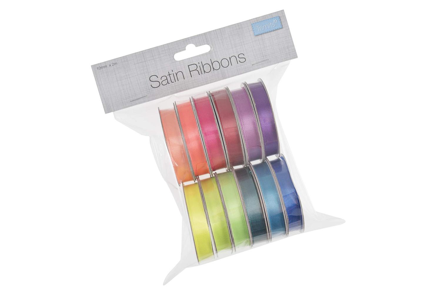 Trimits Gro-ttrb011 - Stn Rbn Bag Brights - Satin Ribbon Bag-2