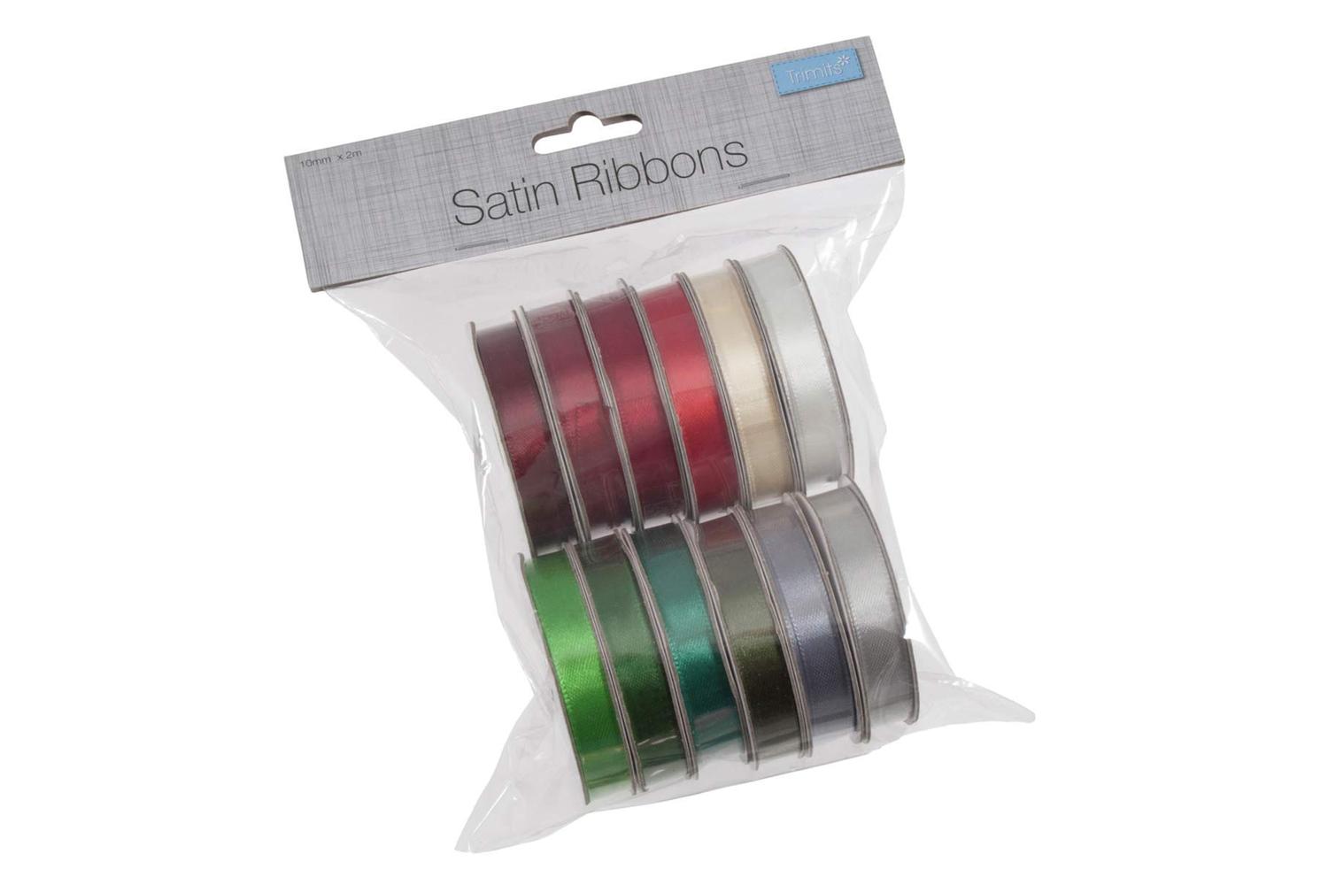 Trimits Gro-ttrb002 - Stn Rbn Bag Festive - Ribbon Bag Satin-2