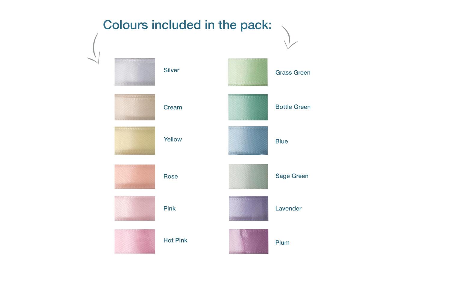 Trimits Gro-ttrb009 - Stn Rbn Bag Pastels - Satin Ribbon Bag-4