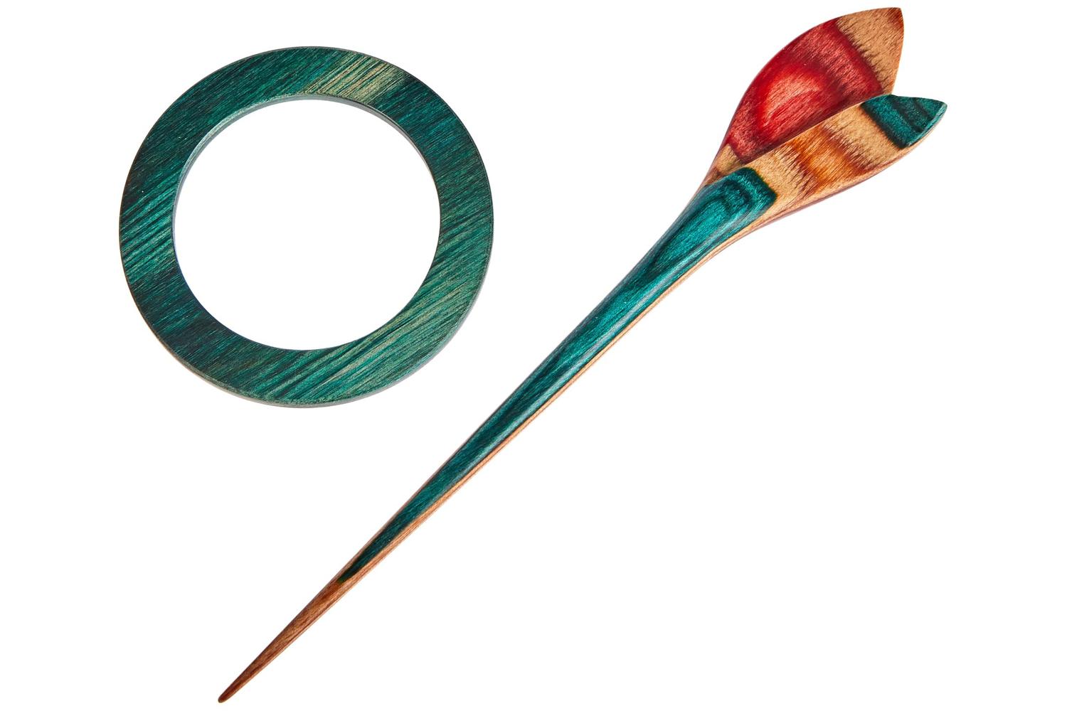 Knitpro Gro-kp20932 - Shawl Pin Lily - Symfonie Flora Shawl-3
