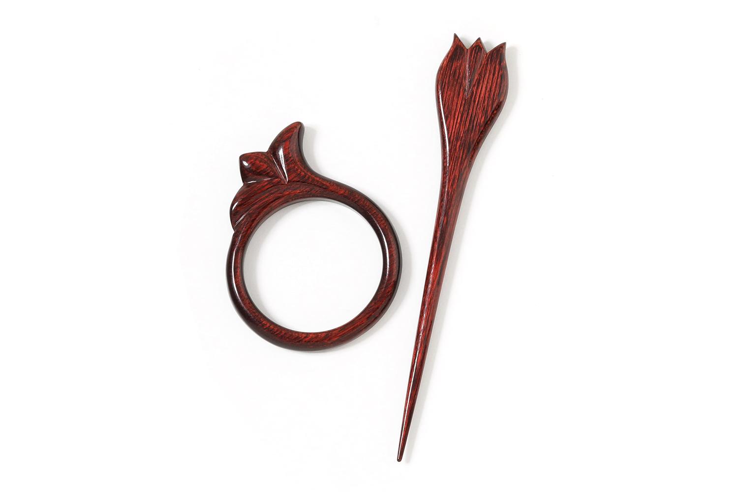 Knitpro Gro-kp20931 - Shawl Pin Tulip - Symfonie Flora Shawl