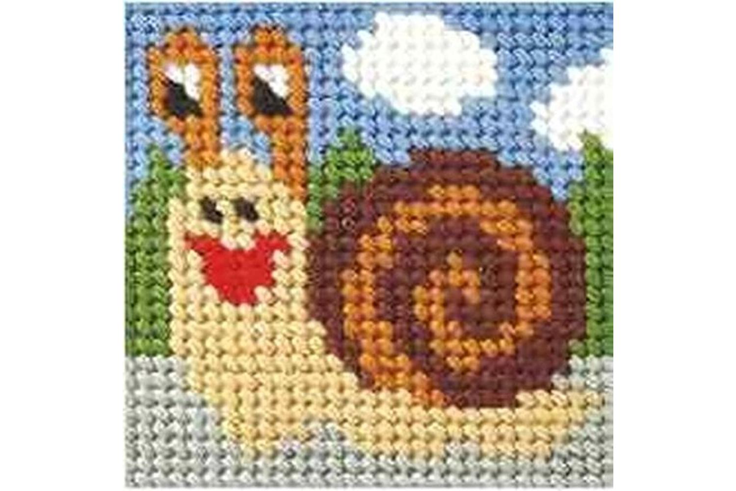 Orchidea Gro-orc.9634 - Emb Kit Snail - Needlepoint Kit My F