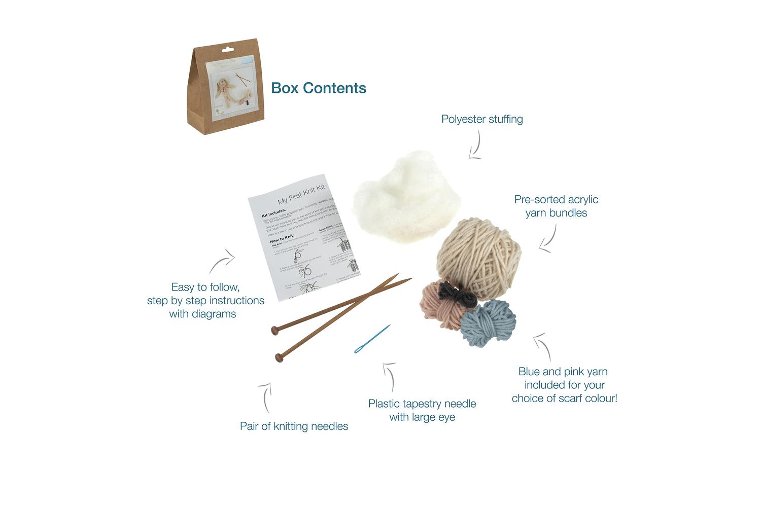 Trimits Gro-gck202 - My First Knit - My First Knitting Kit B-3