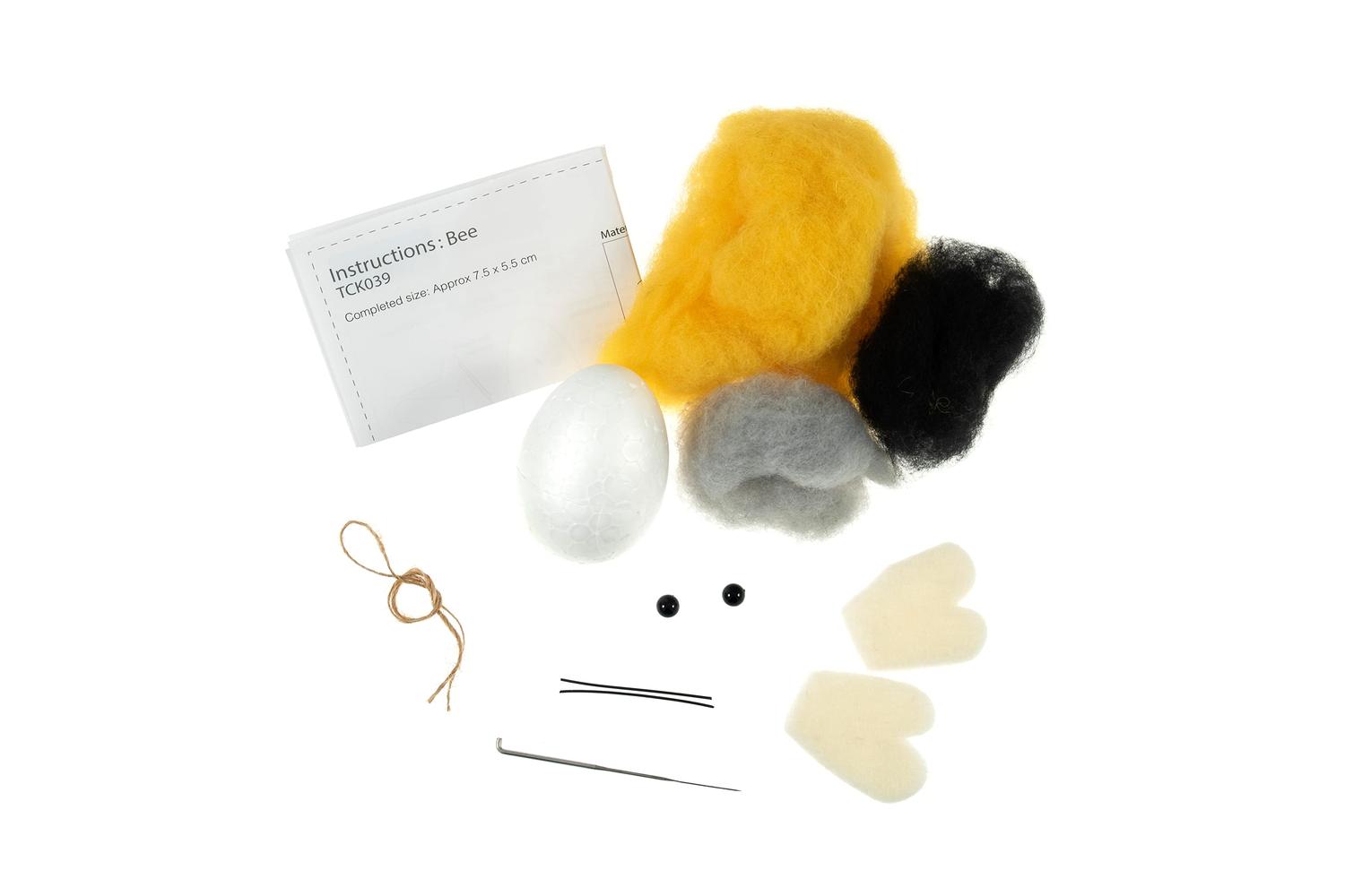 Trimits Gro-tck039 - Nfelting Bee - Needle Felting Kit Bee --2