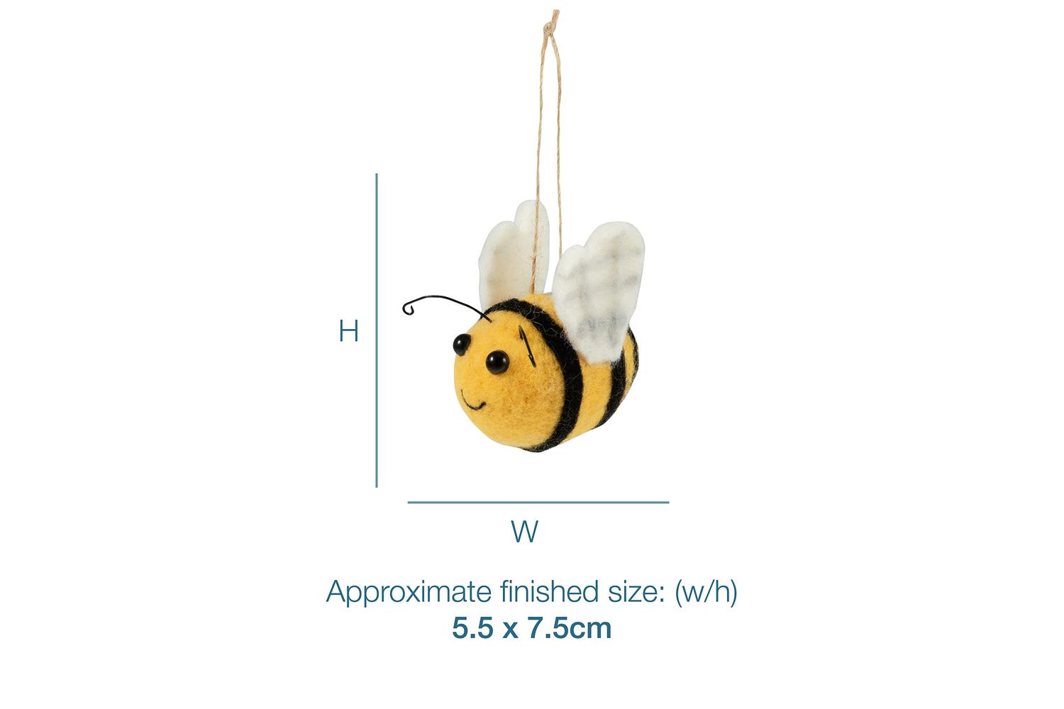 Trimits Gro-tck039 - Nfelting Bee - Needle Felting Kit Bee --3