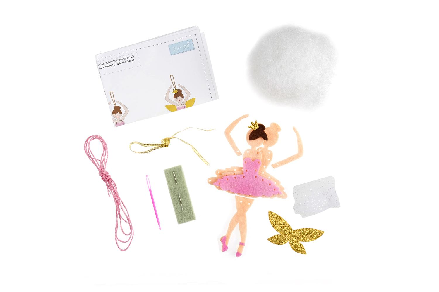 Trimits Gro-gck107 - Felt Decoration Kit Christmas Sugar Plu-2