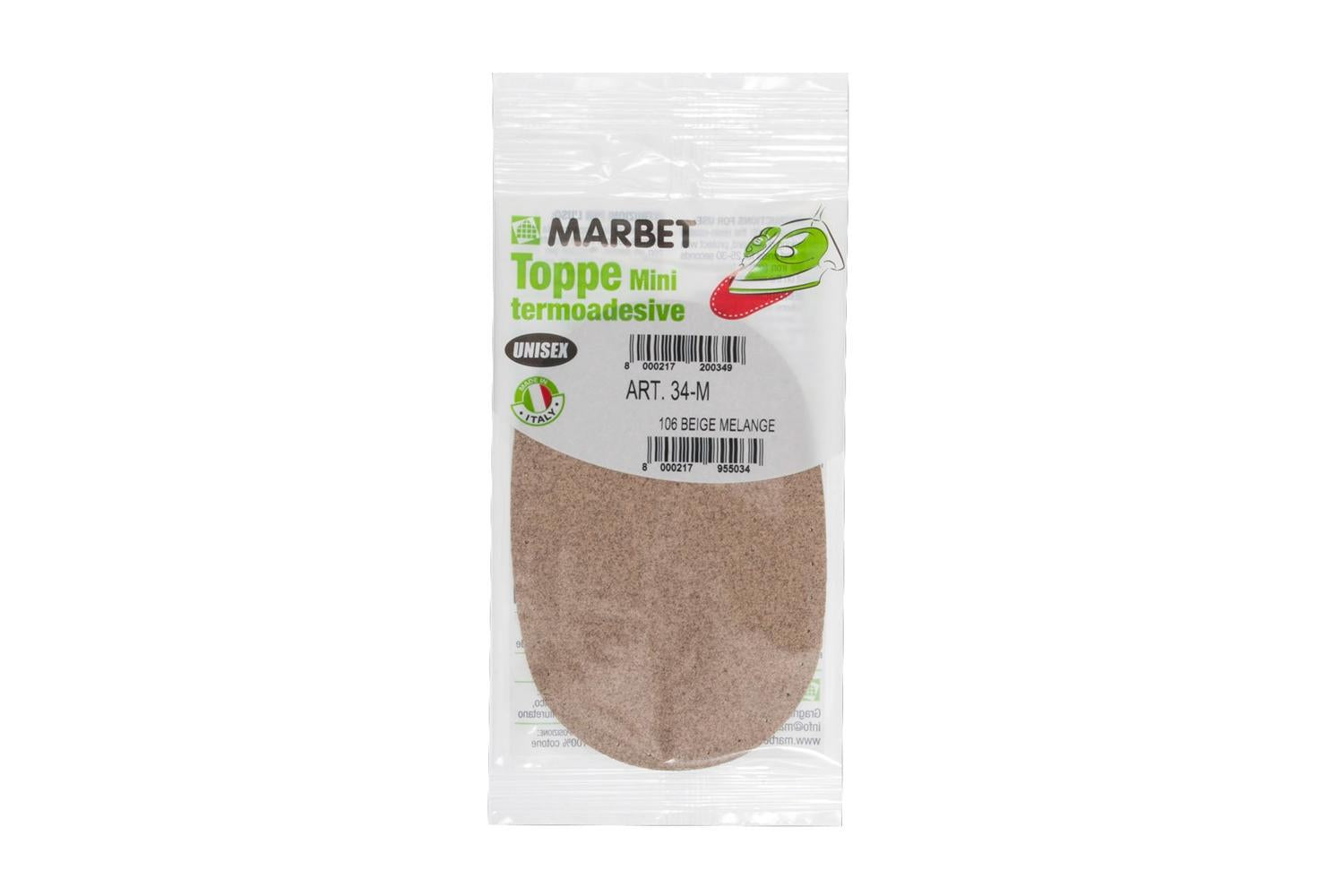 Marbet Gro-mb34m.106 - Mini Patches Iron-on Microfiber Suede