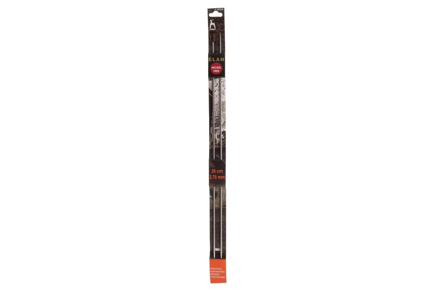 Pony Gro-p35308 - Ss Kp Rwk 35cmx275 - Knitting Pins Single-