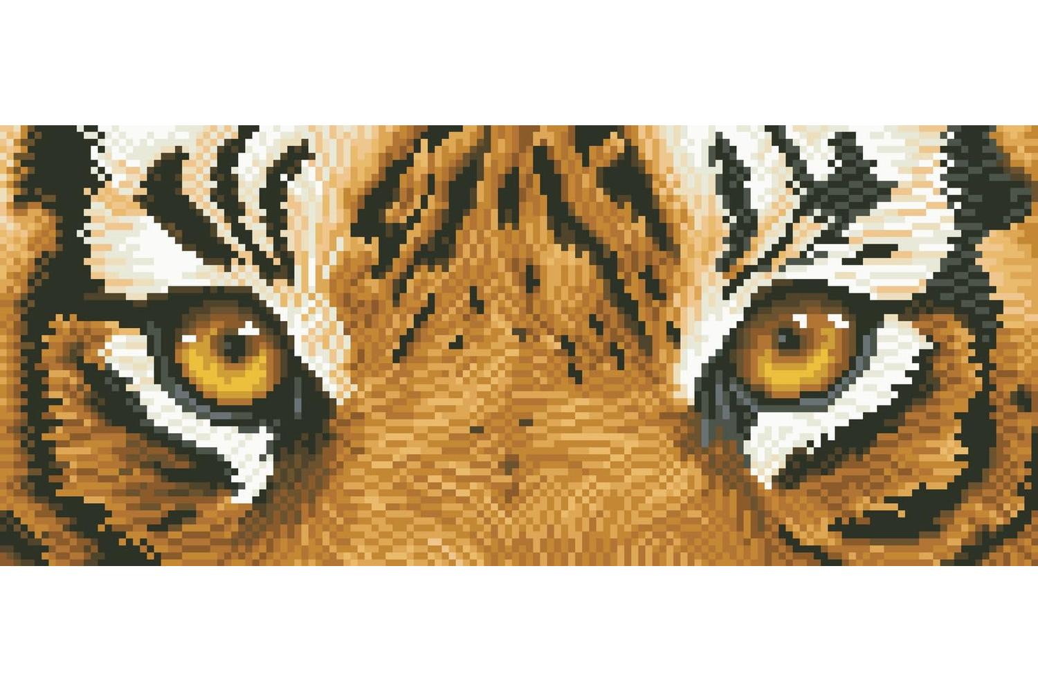 Diamond Dotz Gro-dd5.041 - Tiger Spy - Diamond Painting Kit-4