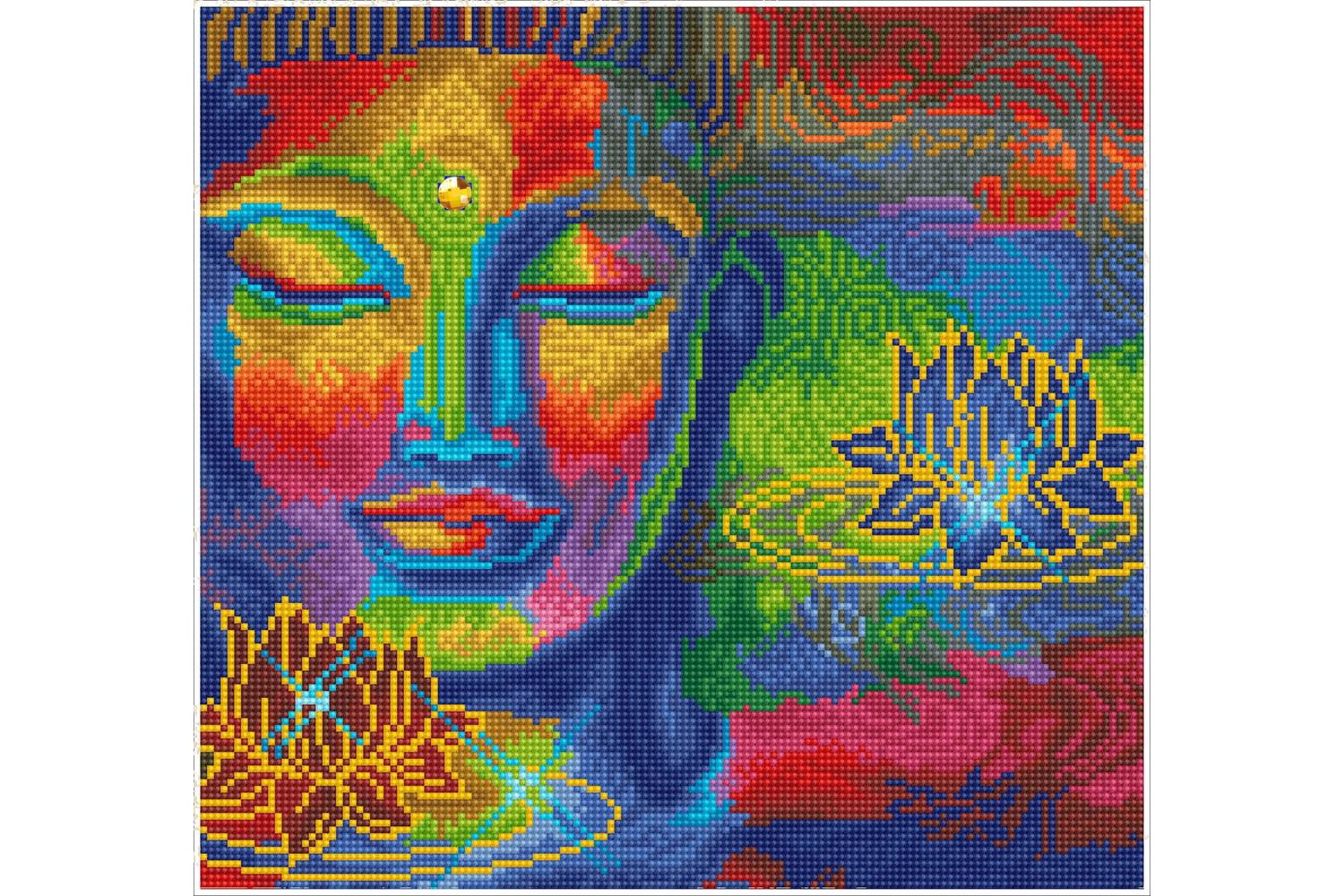 Diamond Dotz Gro-dd9.027 - Peace Tranquility - Diamond Paint