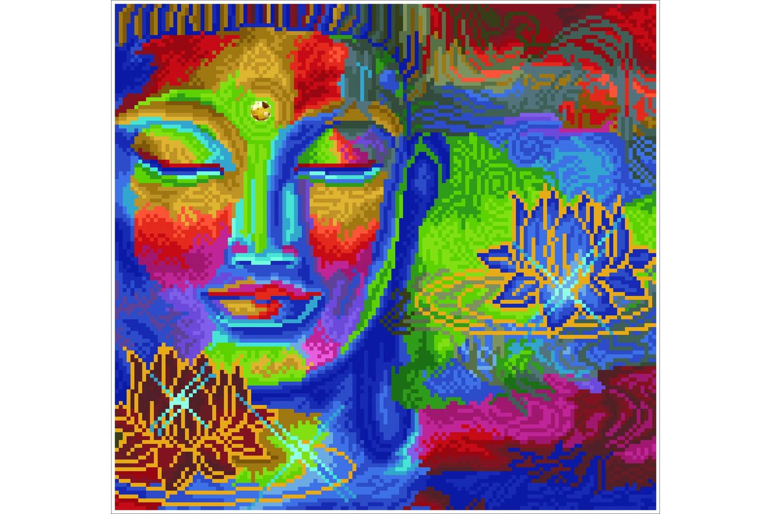 Diamond Dotz Gro-dd9.027 - Peace Tranquility - Diamond Paint-3
