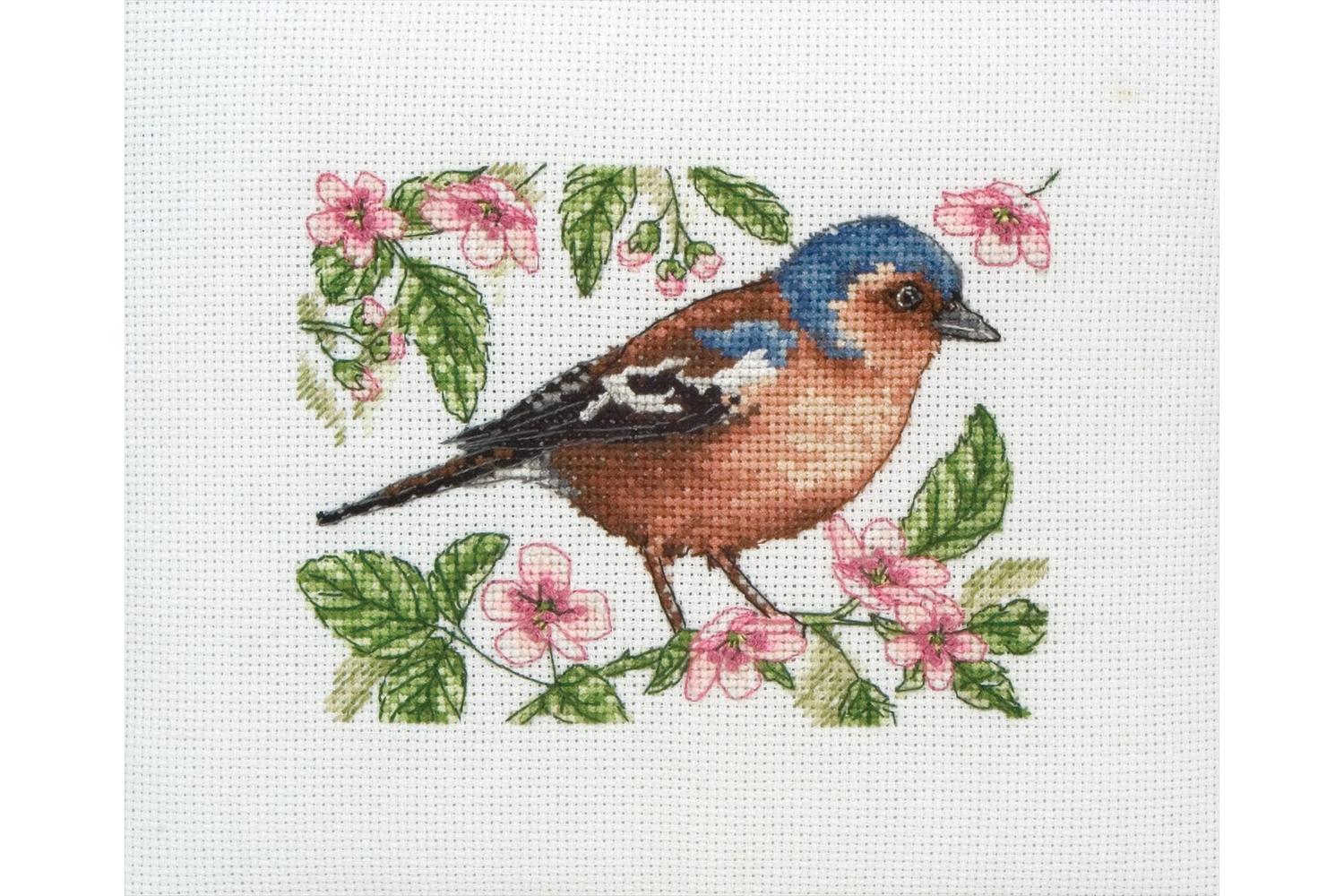 Anchor Gro-pce203 - Chaffinch - Counted Cross Stitch Kit Ess