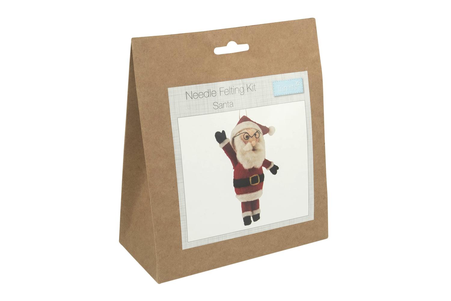 Trimits Gro-tck020 - Nfelting Santa - Needle Felting Kit Chr-3