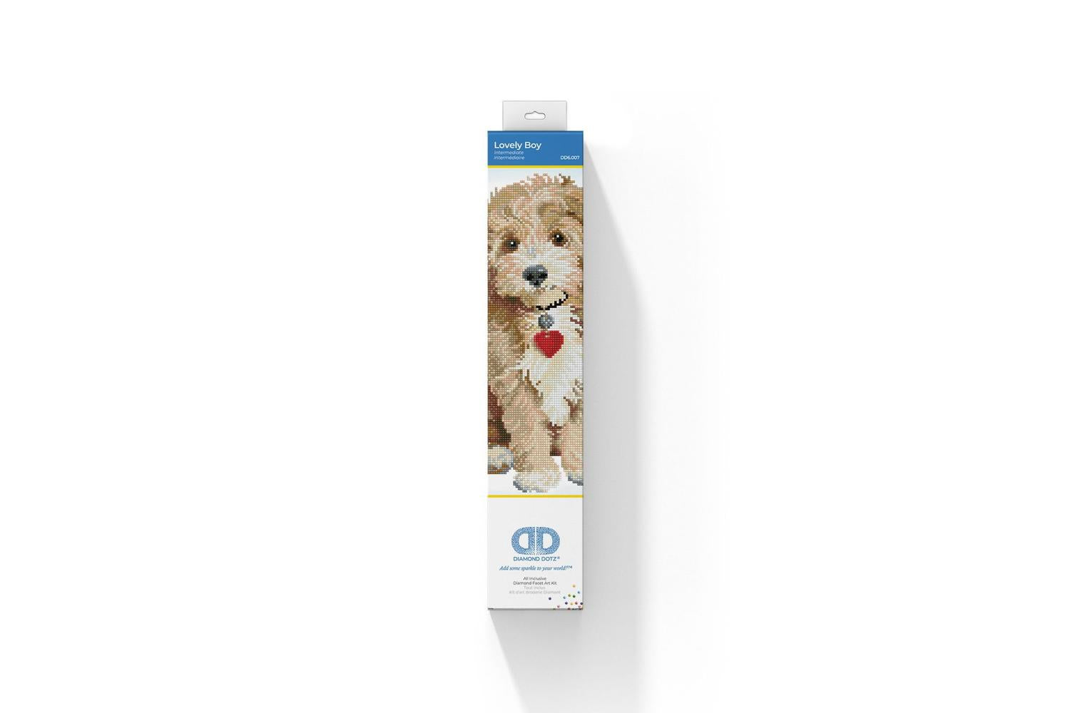 Diamond Dotz Gro-dd6.007 - Lovely Boy - Diamond Painting Kit-2