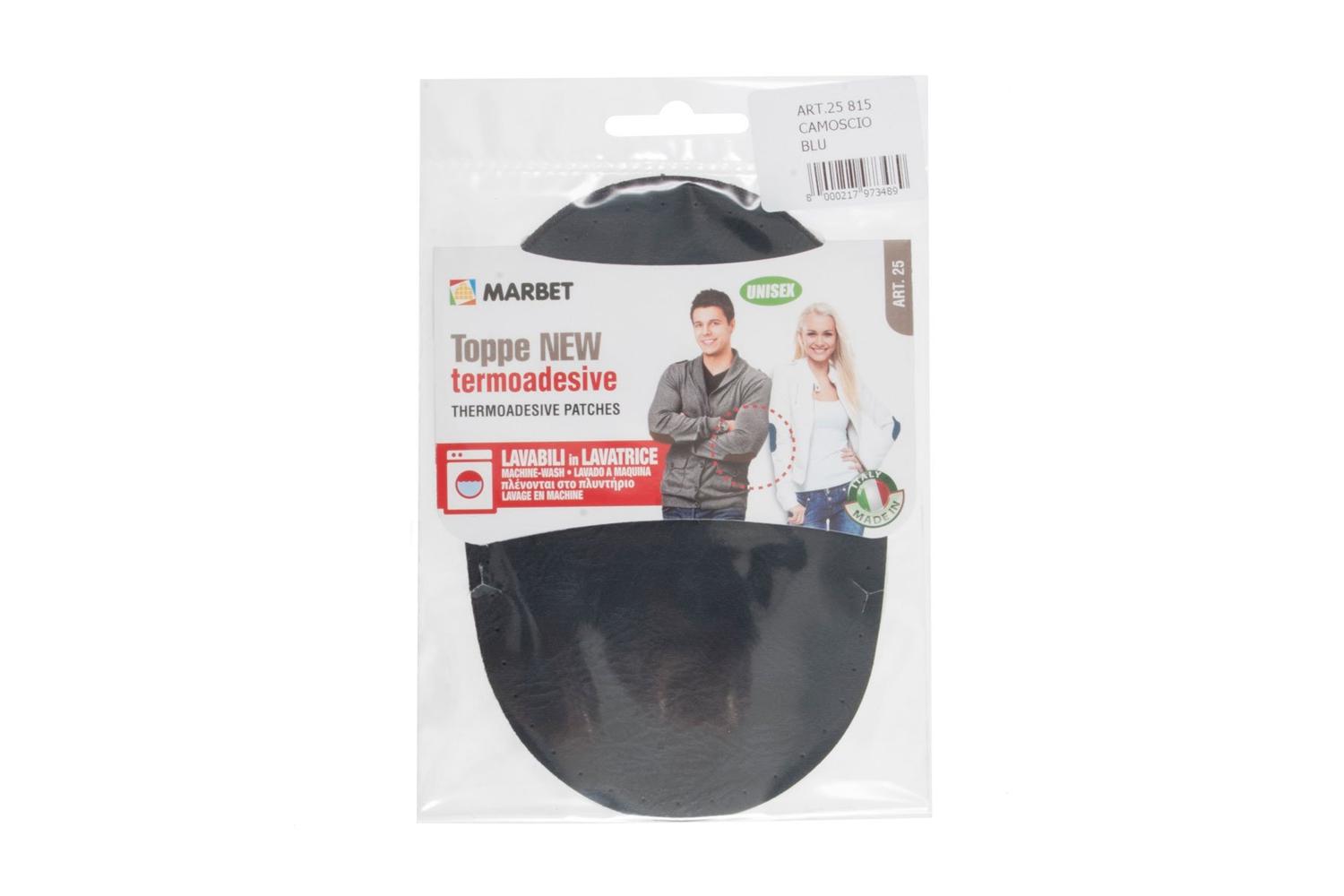 Marbet Gro-mb25.815 - Patches Iron-on Chamois-effect 15 X 10