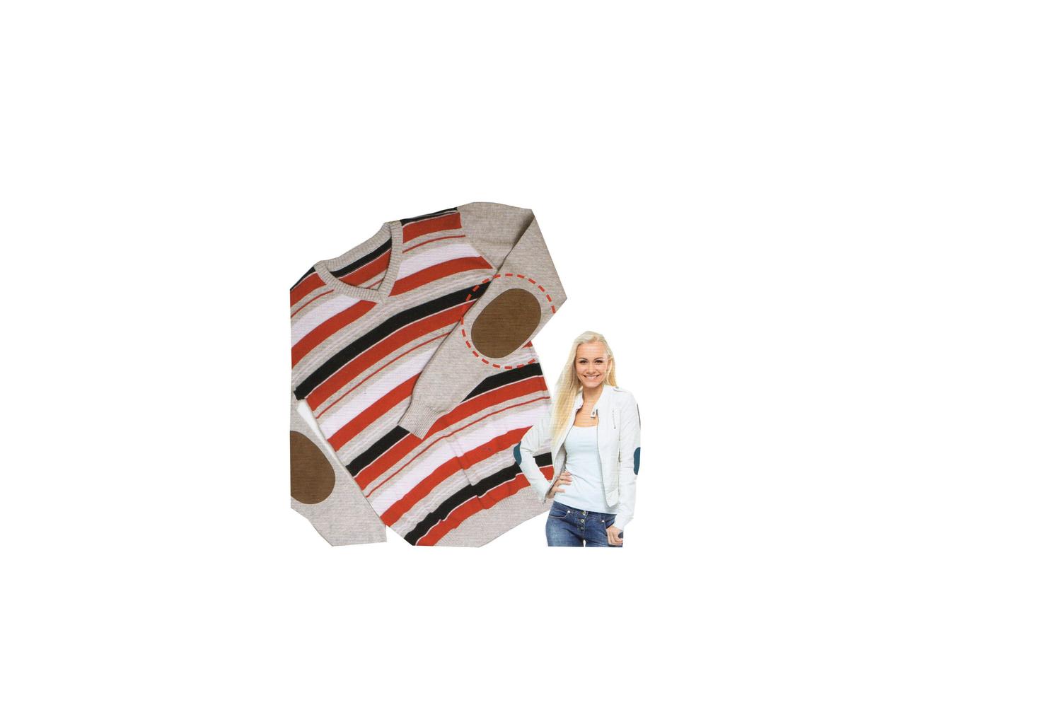 Marbet Gro-mb25.804 - Patches Iron-on Chamois-effect 15 X 10