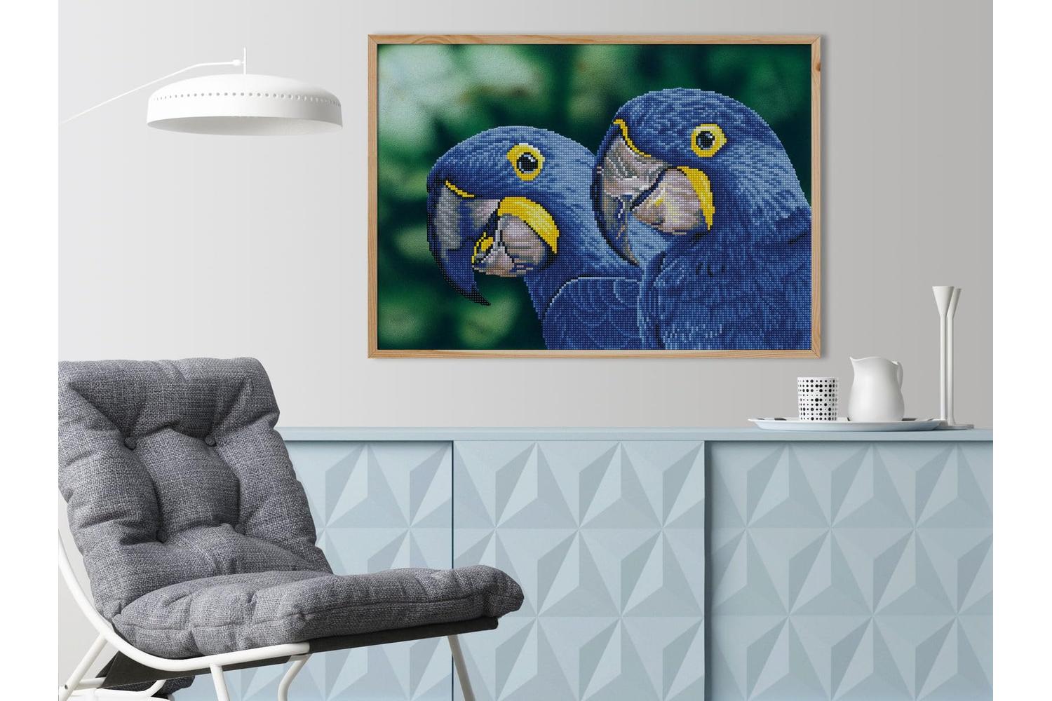 Diamond Dotz Gro-dd9.023 - Blue Hyacinth Macaws - Diamond Pa-3