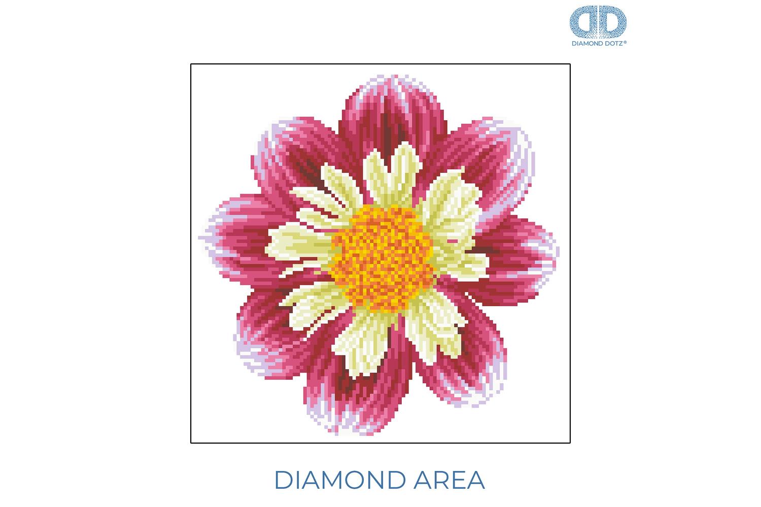Diamond Dotz Gro-dd5.040 - Daisy A Day - Diamond Painting Ki-2