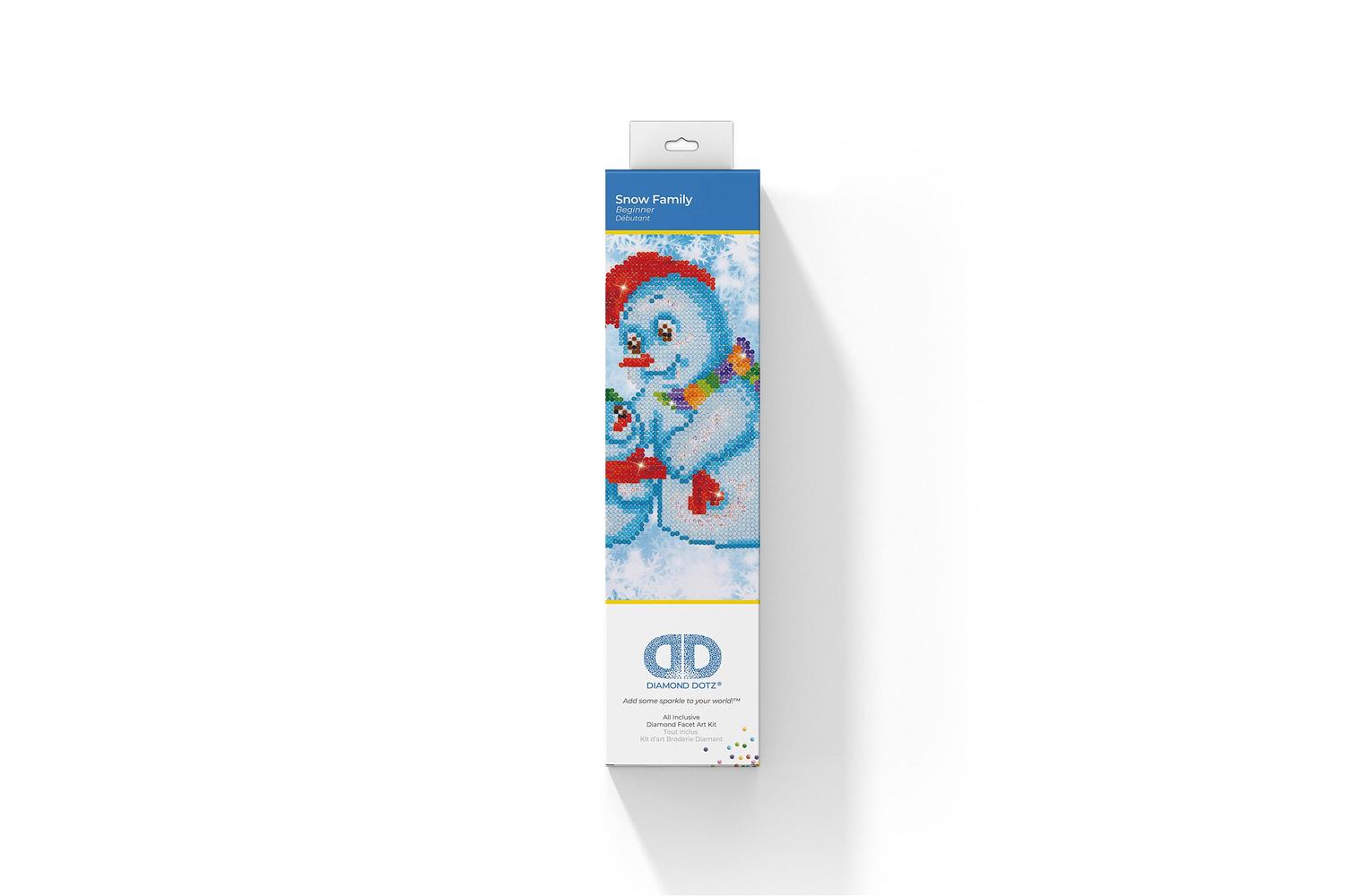 Diamond Dotz Gro-dd3.014 - Snow Family - Diamond Painting Ki-3