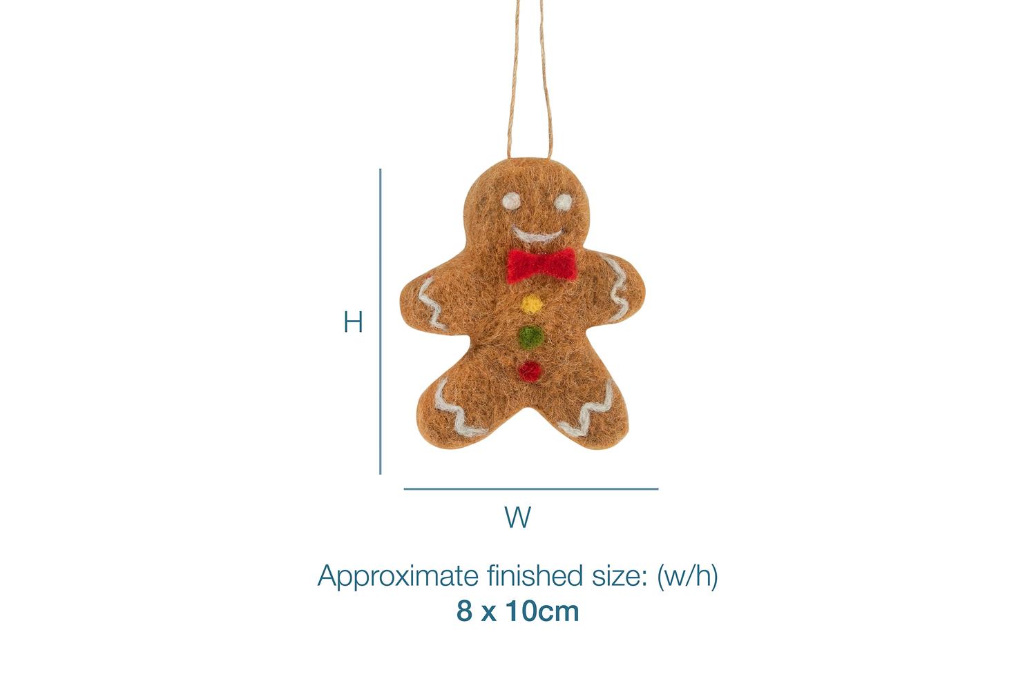 Trimits Gro-tck037 - Nfelting Gbread Man - Needle Felting Ki-4