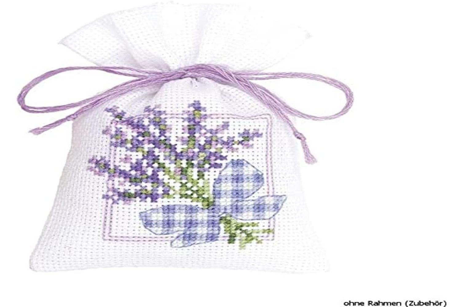 Vervaco Gro-pn-0143682 - Ppbag Pk3 Bflylavndr - Counted Cros