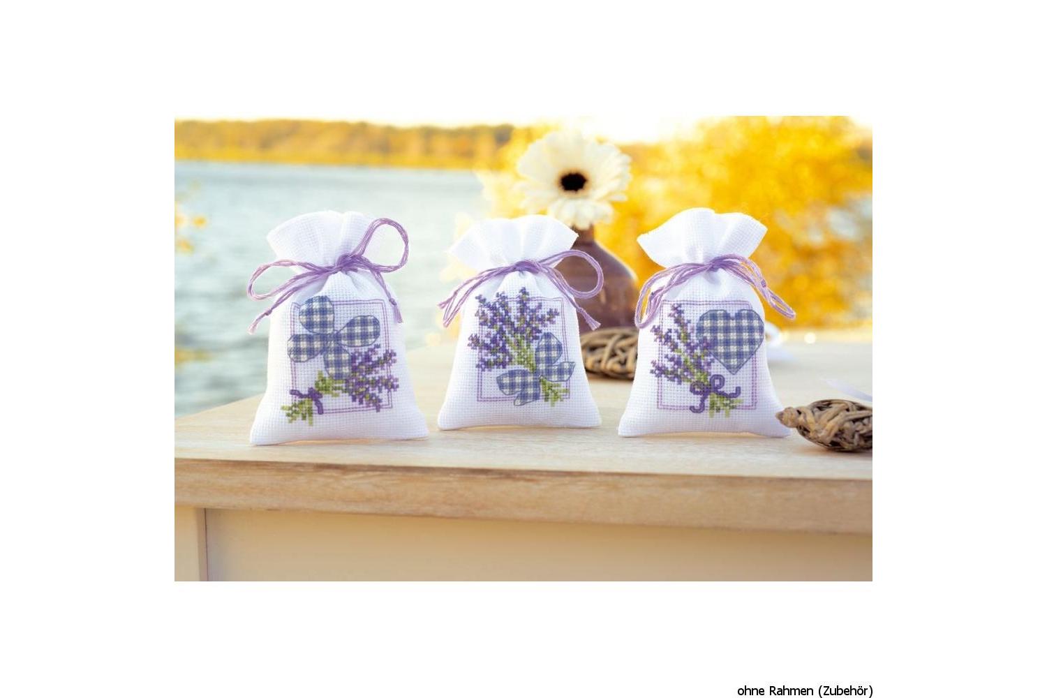 Vervaco Gro-pn-0143683 - Counted Cross Stitch Kit Gift Bag L-2