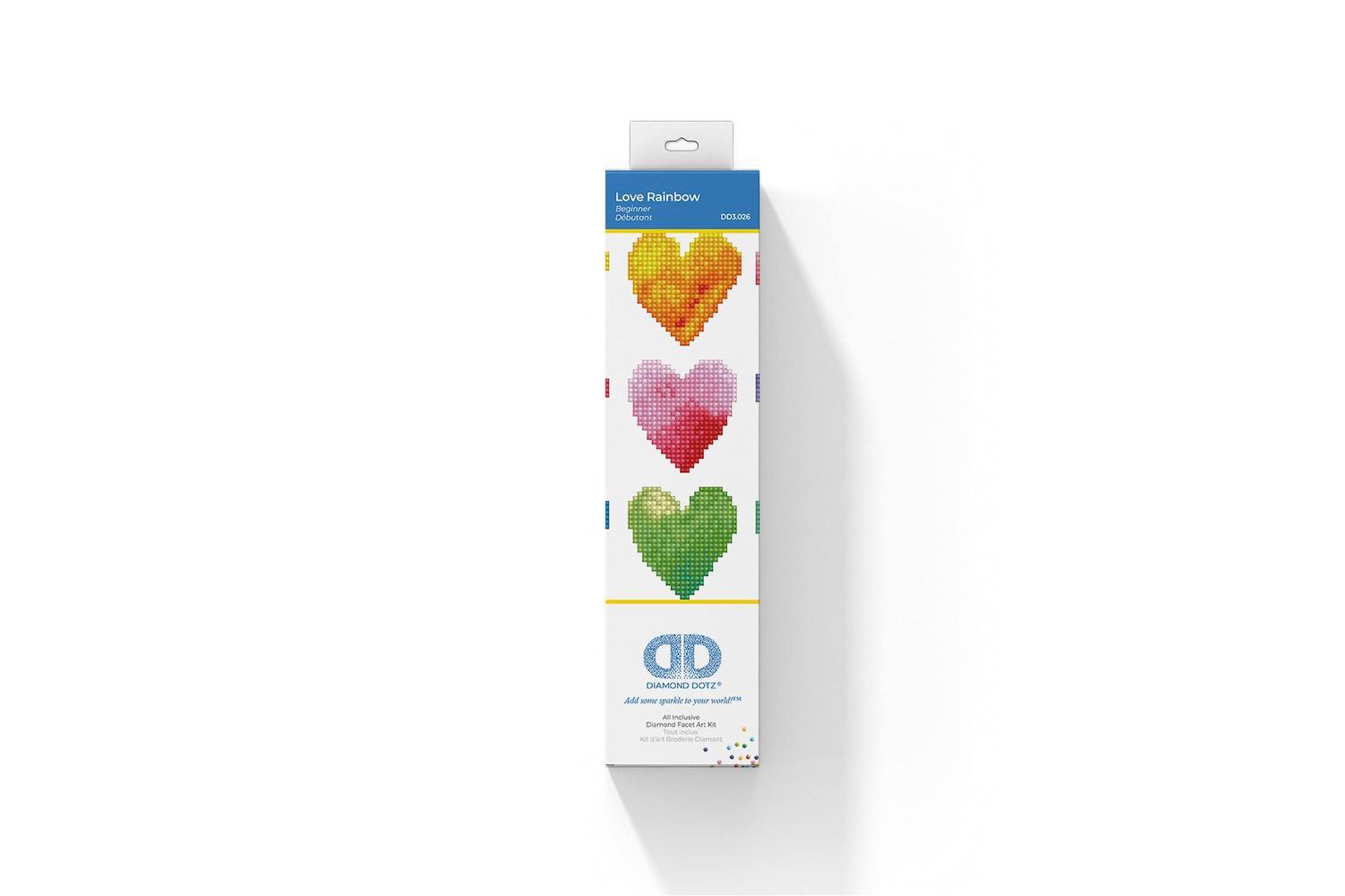 Diamond Dotz Gro-dd3.026 - Love Rainbow - Diamond Painting K-3