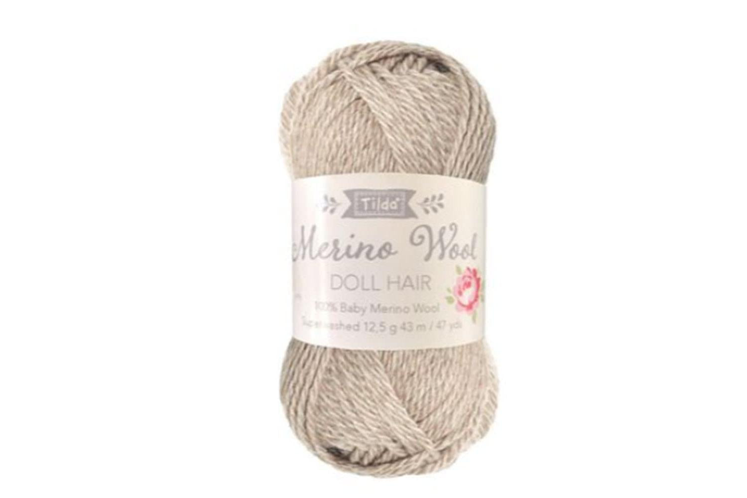 Tilda Gro-td140052 - Doll Hair Blonde - Yarn For Doll Hair B