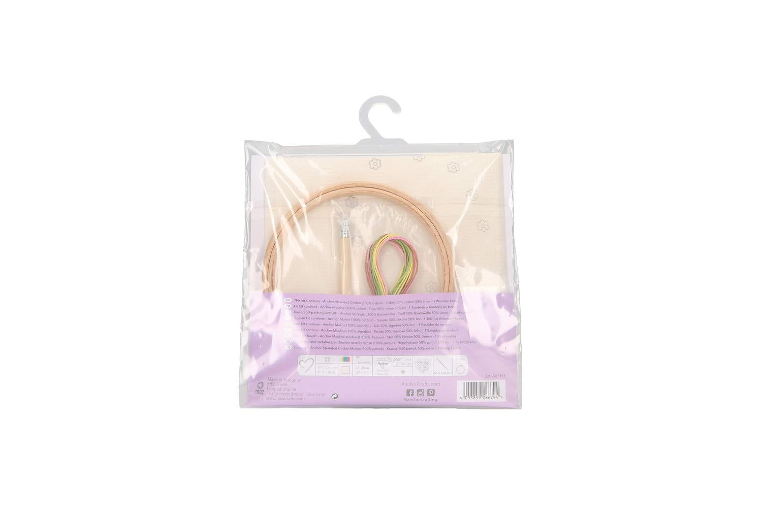 Anchor Gro-ahp111 - Baby Letters - Embroidery Kit With Hoop-3