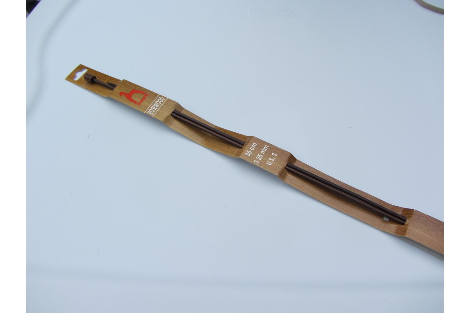 Pony Gro-p33806 - Rwood 35cmx325mm - Knitting Pins Single-en