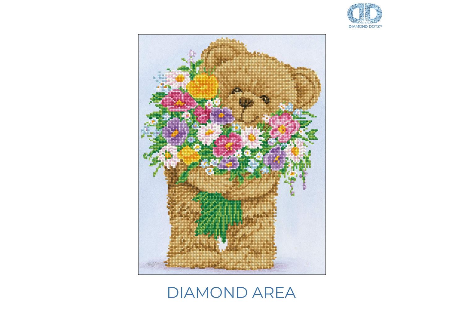 Diamond Dotz Gro-dd7.039 - Bunch Of Love - Diamond Painting-2