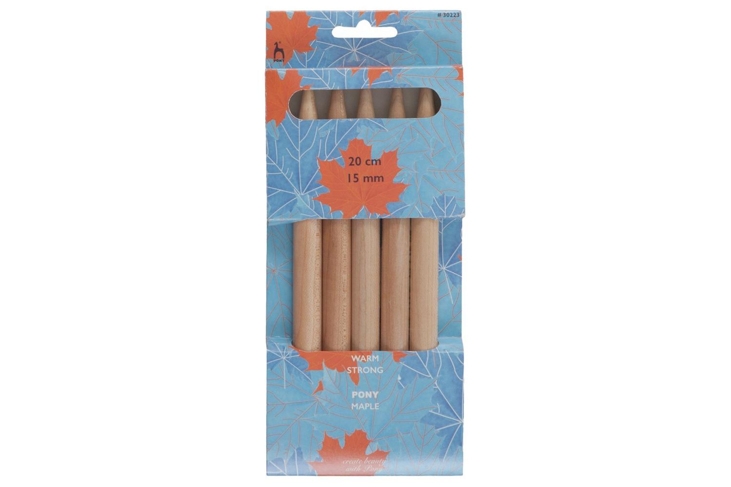 Pony Gro-p30223 - Maple De Kp 20cmx15 - Knitting Pins Double