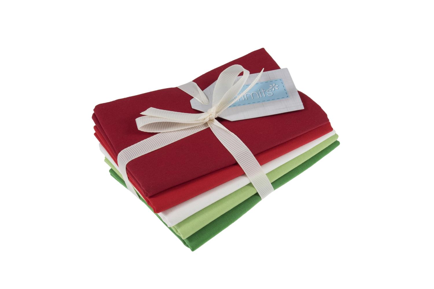 Trimits Gro-gtc158 - Fq Pk Festive - Fabric Fat Quarters Fes