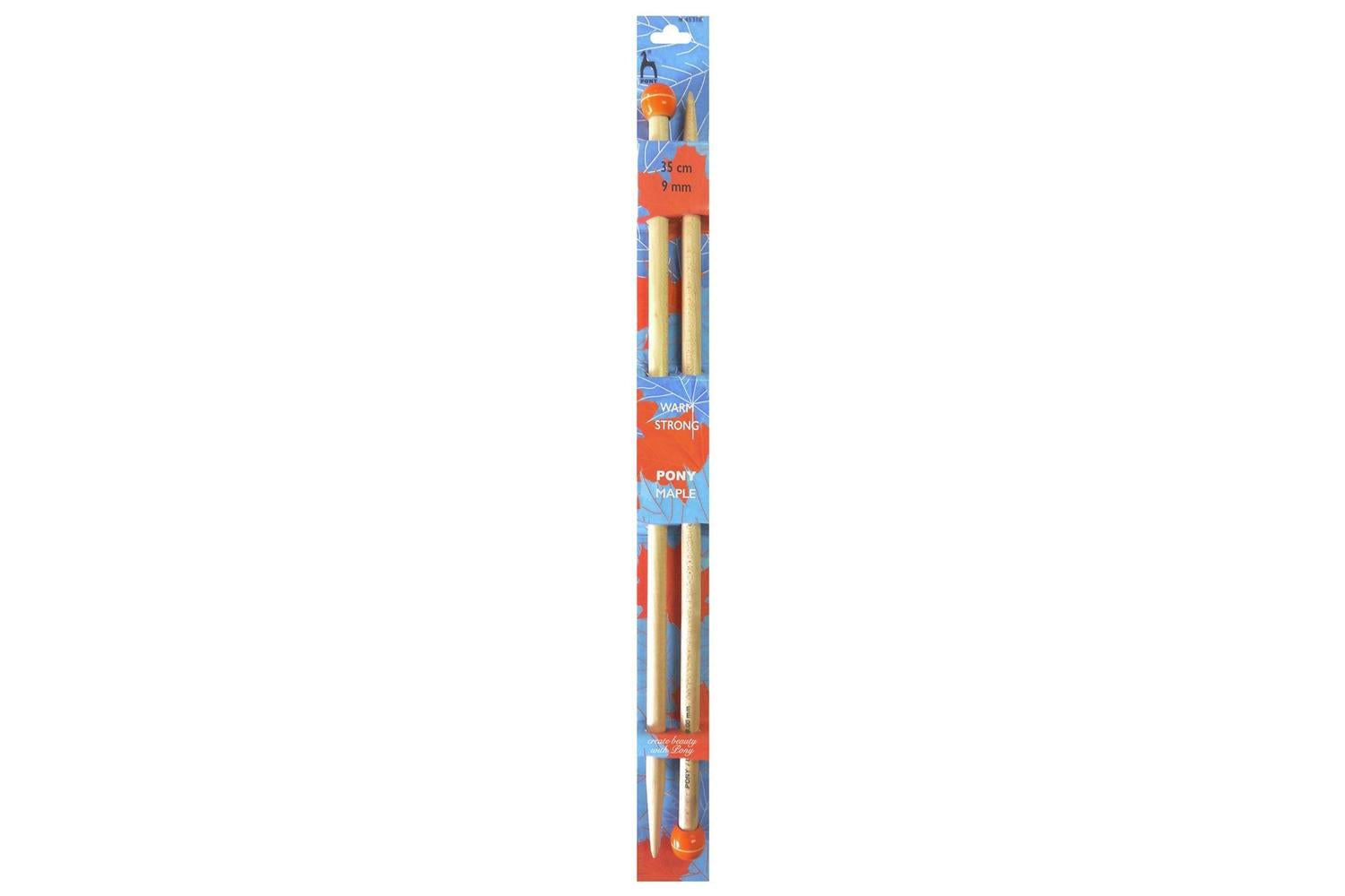 Pony Gro-p45318 - Maple Kp 35cmx900 - Knitting Pins Single-e