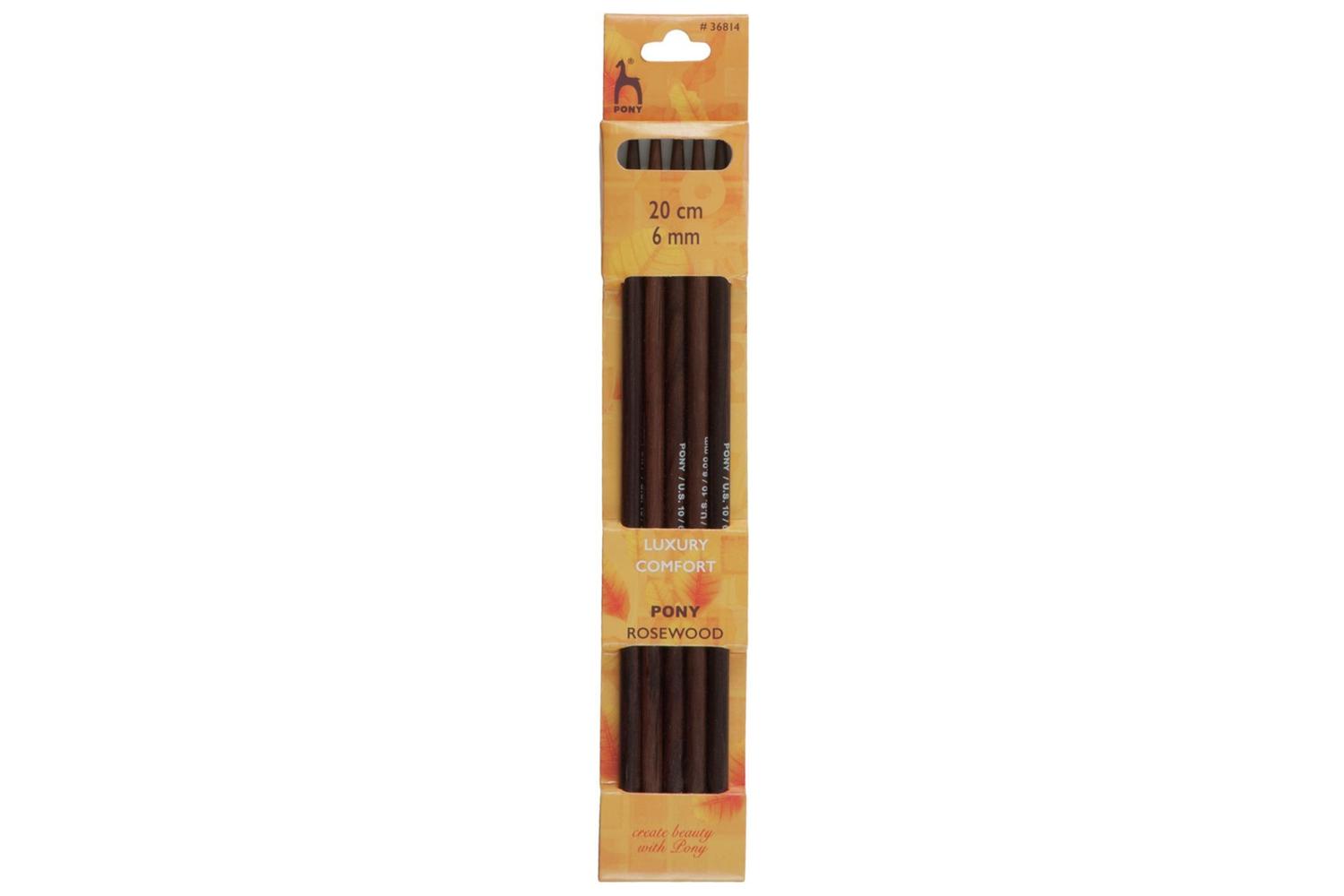 Pony Gro-p36814 - Rwood Kp De 20cmx600 - Knitting Pins Doubl