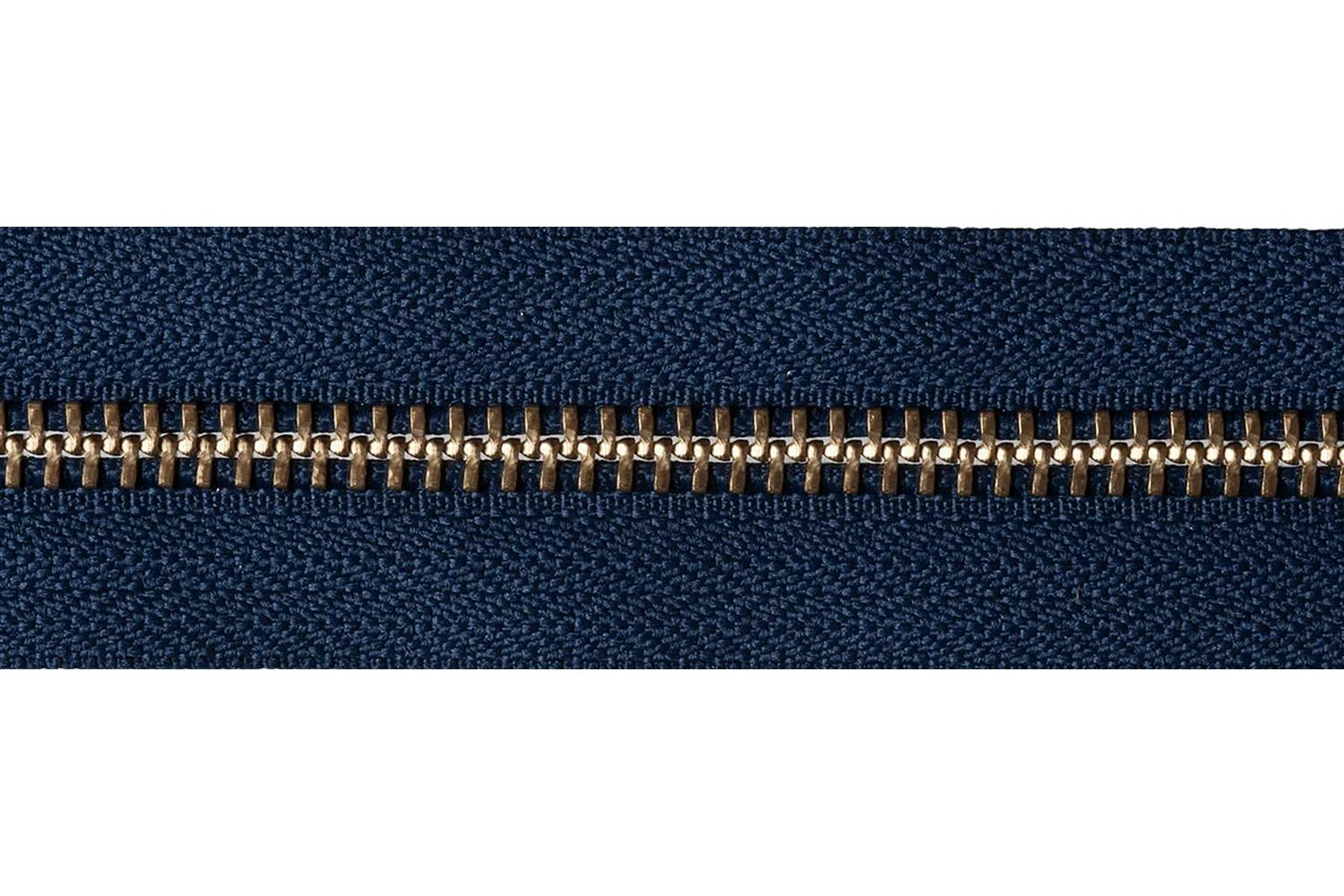 Ykk Gro-y2051\919 - Brass Oend Zip 51cm - Brass Metal Open E-4